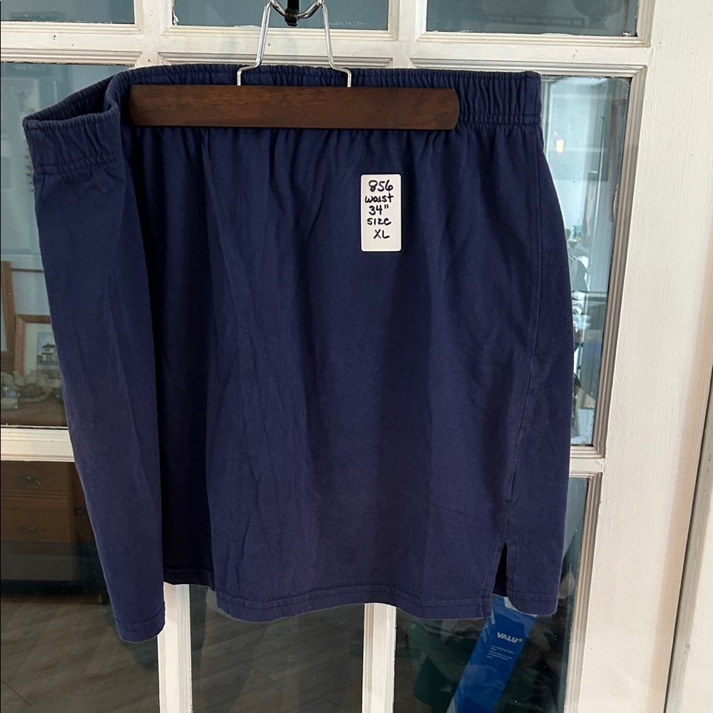 856.   Navy Blue Skort XL
